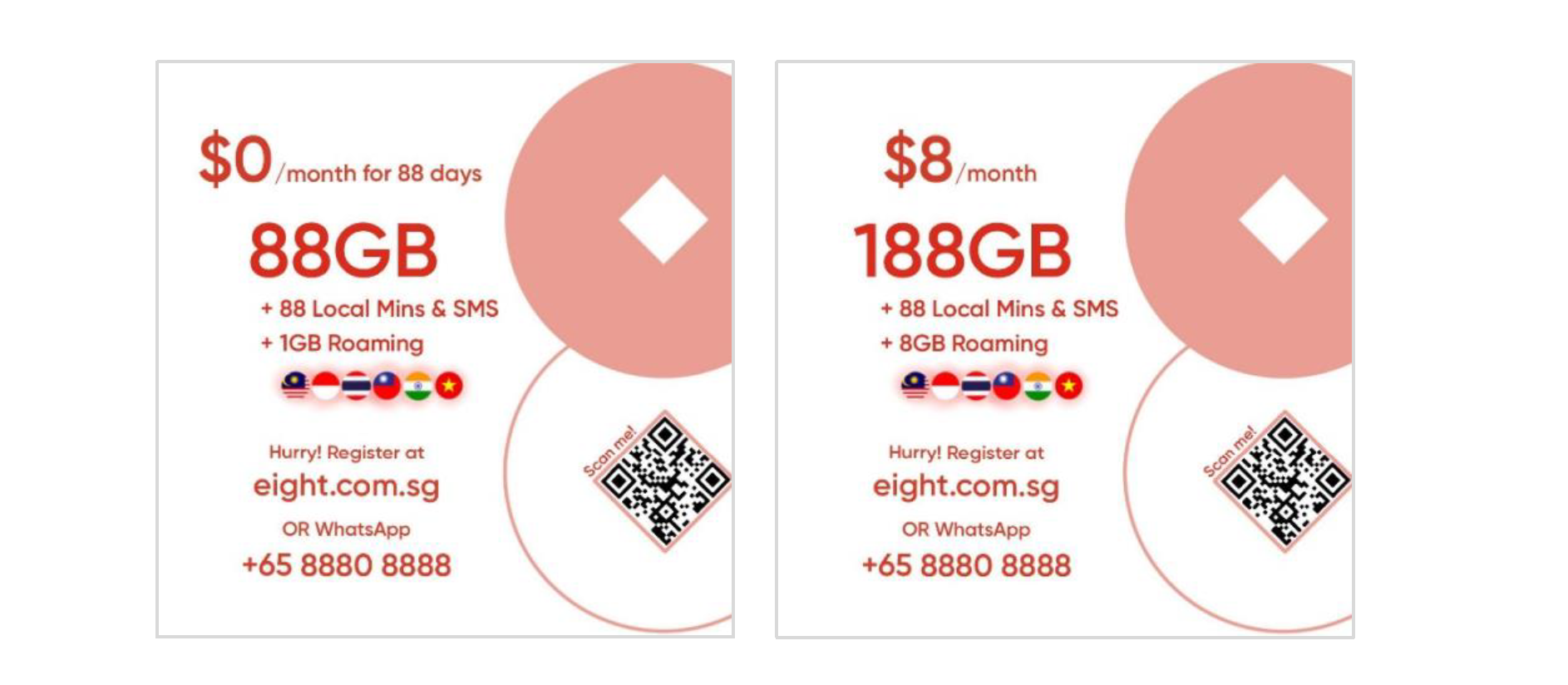 Introducing eight: Singapore's Newest Service Provider Offers 88 Days of Free Mobile Service - Alvinology