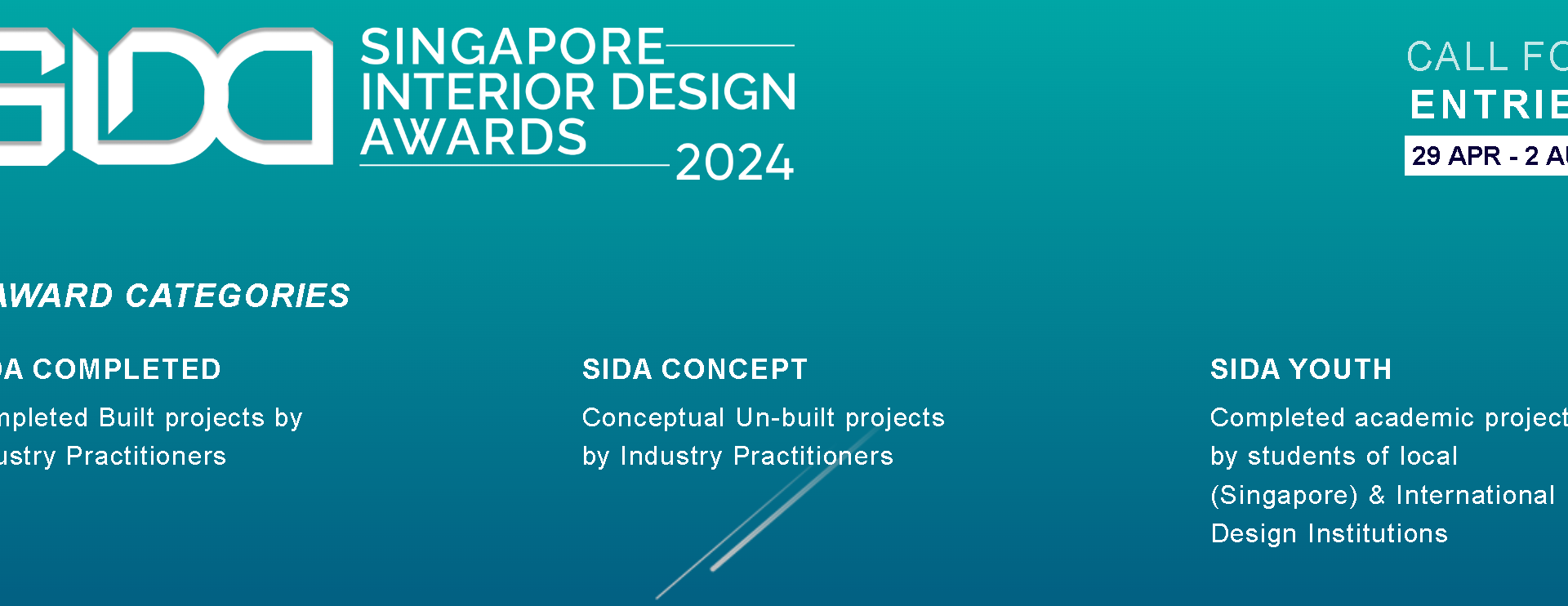 Singapore Interior Design Awards (SIDA) 2024 Submission for Entries is Now Open - Alvinology