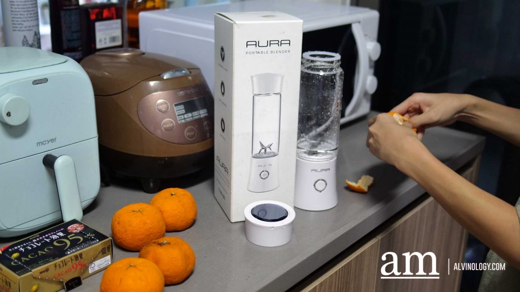 [Review] Aura Portable Blender - Under $100 Portable Blender to Power Up Your Nutritional Needs On-the-go - Alvinology