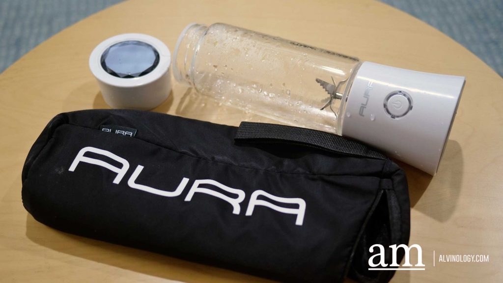 [Review] Aura Portable Blender - Under $100 Portable Blender to Power Up Your Nutritional Needs On-the-go - Alvinology