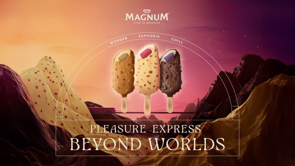 Magnum Introduces Irresistible Pleasure Express Range: Euphoria Pink Lemonade, Wonder Golden Toffee, and Vegan Chill Blueberry Cookie - Alvinology
