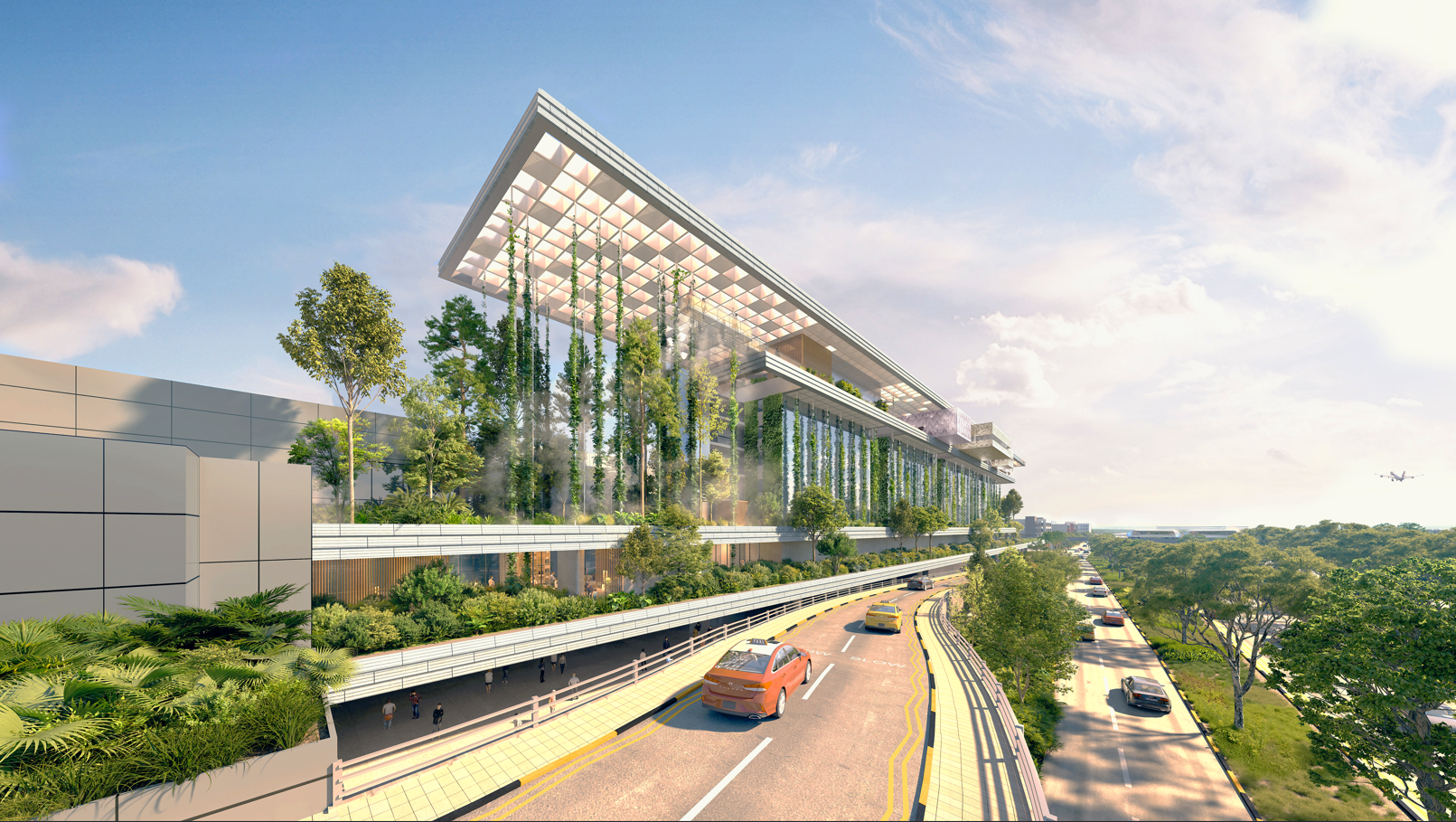 OUE Wins Tender to Develop New Hotel with “Floating Forest” concept at Changi Airport Terminal 2 - Alvinology