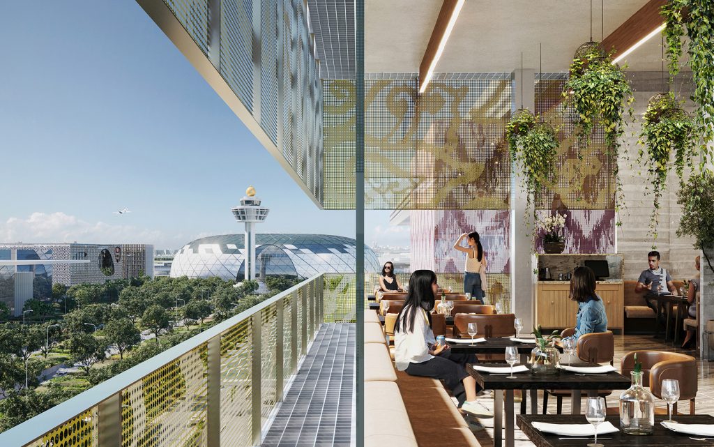 OUE Wins Tender to Develop New Hotel with “Floating Forest” concept at Changi Airport Terminal 2 - Alvinology