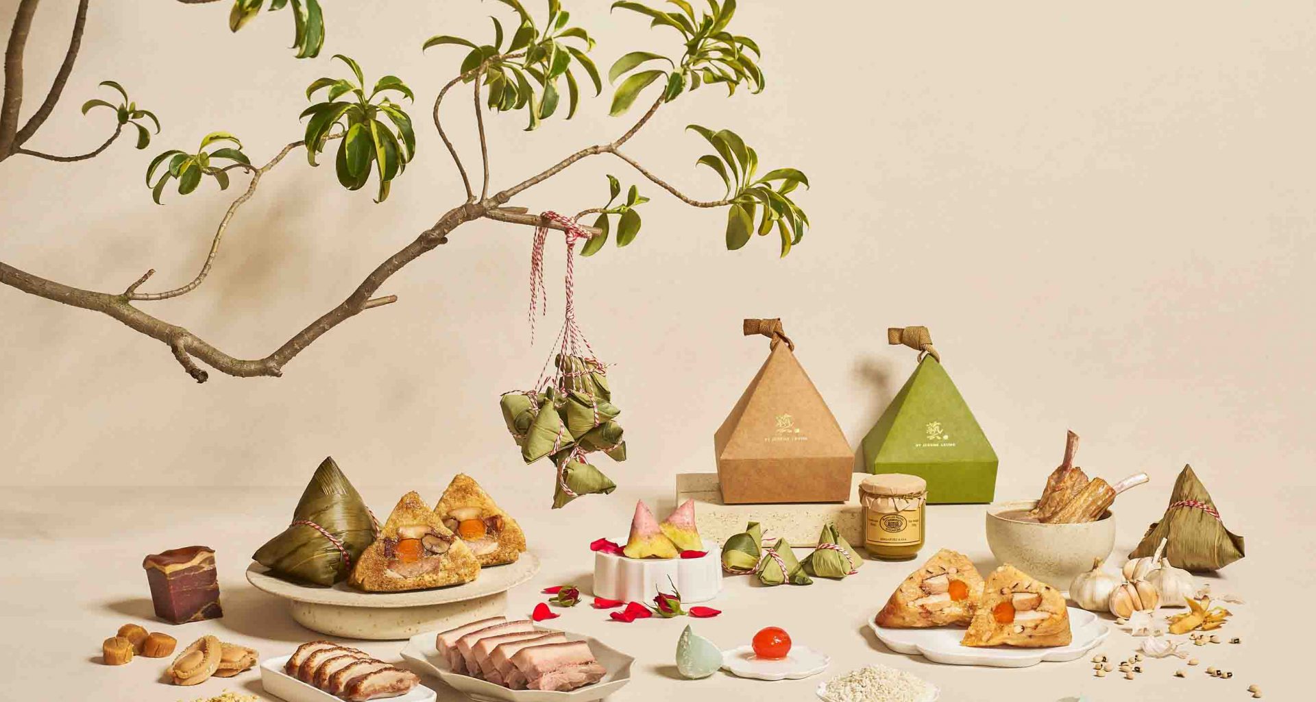 Celebrate Dragon Boat Festival with Exquisite Rice Dumplings from 藝 yì by Jereme Leung at Raffles Hotel Singapore - Alvinology