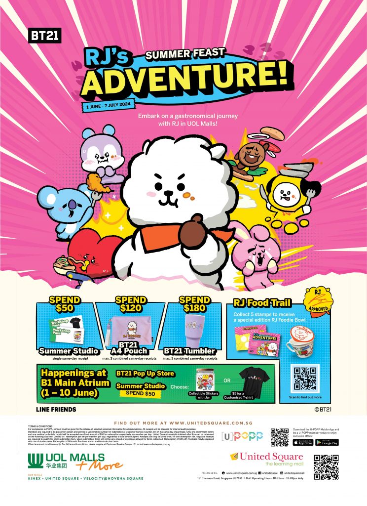 Get Ready for RJ’s Adventure: UOL Malls and LINE Friends Team Up for June Holiday Fun Get Ready for RJ’s Adventure: UOL Malls and LINE Friends Team Up for June Holiday Fun - Alvinology
