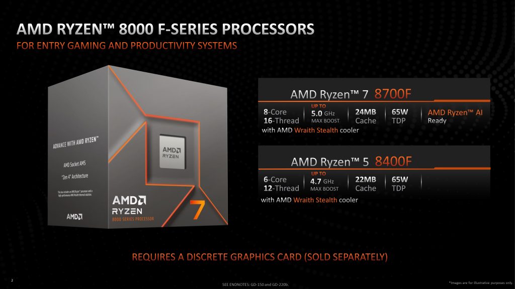 AMD Ryzen 7 8700F & Ryzen 5 8400F Processors Are Now Available for Sale Worldwide - Alvinology
