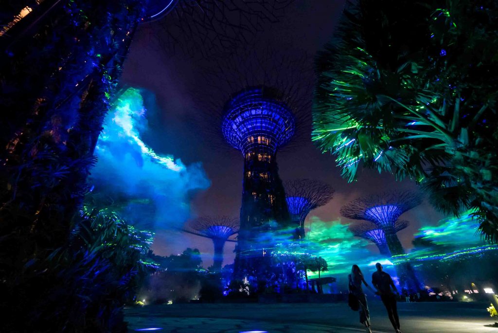 New Sensation Lights Up Supertree Grove: Borealis by Switzerland-based artist Dan Acher - Alvinology