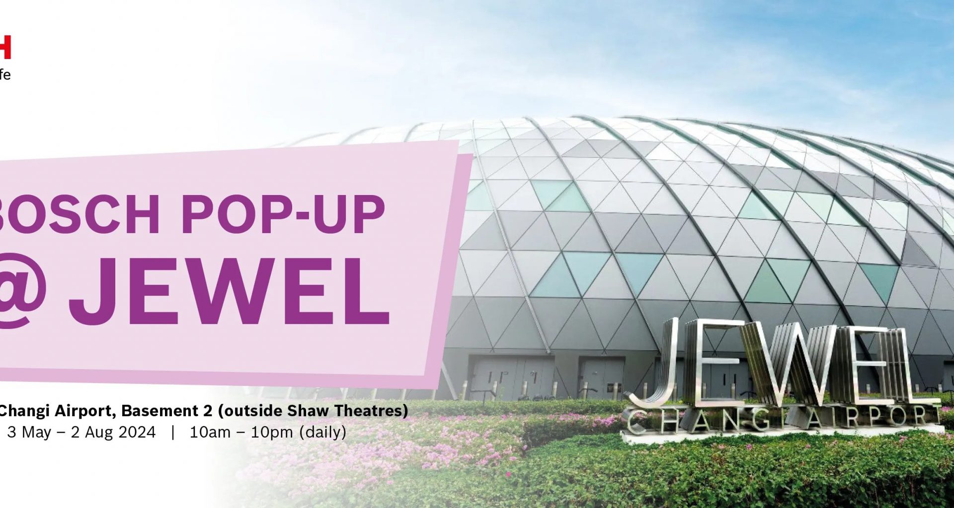 Explore the Future of Home Innovation at the Bosch Pop-Up Store in Jewel Changi Airport - Alvinology