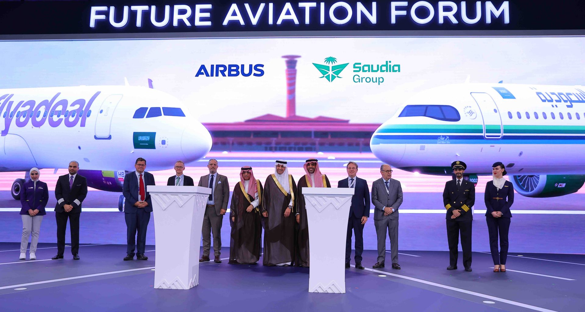 Saudia Group and Airbus Forge Historic Partnership with Record Aircraft Deal - Alvinology