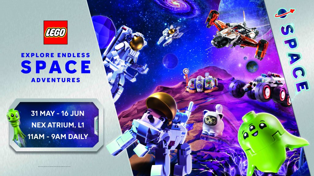 Explore Endless LEGO Space Adventures at NEX This June Holidays - Alvinology