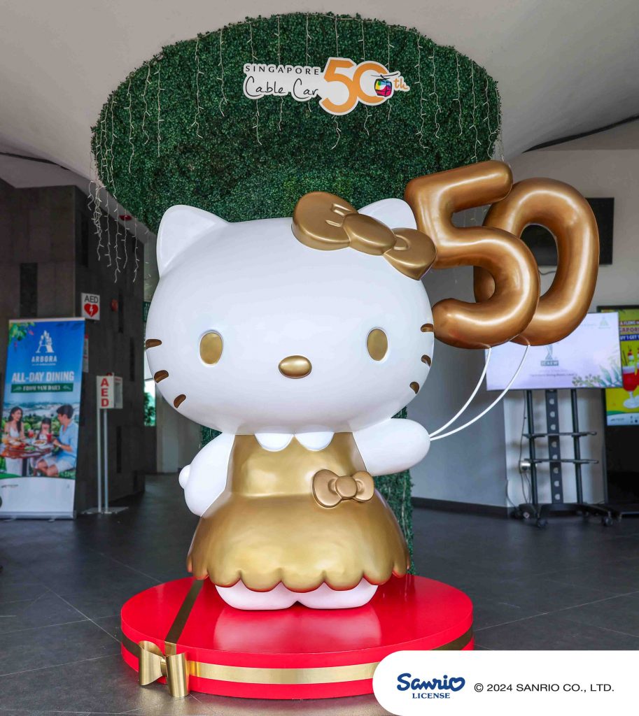 Singapore Cable Car and Hello Kitty Celebrate 50th Birthdays with Exclusive Experience Singapore Cable Car and Hello Kitty Celebrate 50th Birthdays with Exclusive Experience - Alvinology