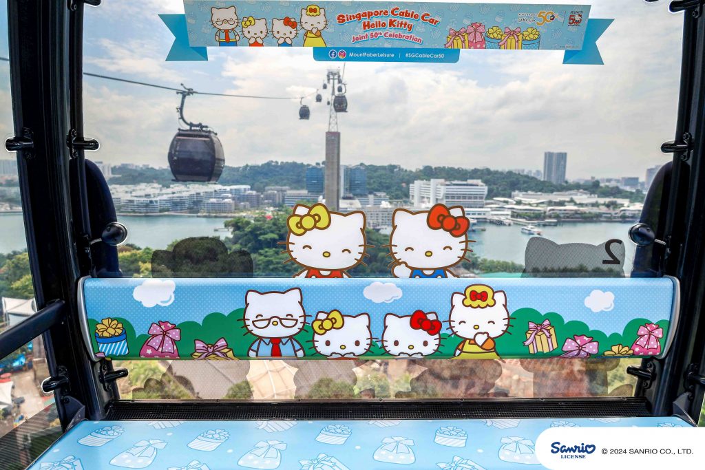 Singapore Cable Car and Hello Kitty Celebrate 50th Birthdays with Exclusive Experience Singapore Cable Car and Hello Kitty Celebrate 50th Birthdays with Exclusive Experience - Alvinology
