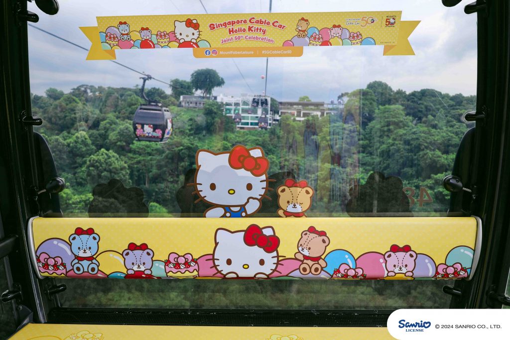 Singapore Cable Car and Hello Kitty Celebrate 50th Birthdays with Exclusive Experience Singapore Cable Car and Hello Kitty Celebrate 50th Birthdays with Exclusive Experience - Alvinology