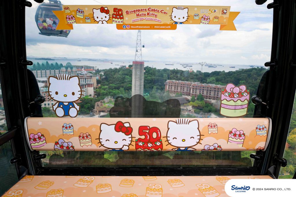Singapore Cable Car and Hello Kitty Celebrate 50th Birthdays with Exclusive Experience Singapore Cable Car and Hello Kitty Celebrate 50th Birthdays with Exclusive Experience - Alvinology