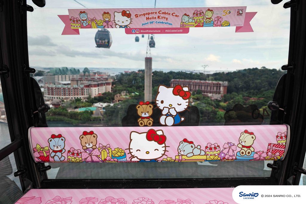 Singapore Cable Car and Hello Kitty Celebrate 50th Birthdays with Exclusive Experience Singapore Cable Car and Hello Kitty Celebrate 50th Birthdays with Exclusive Experience - Alvinology