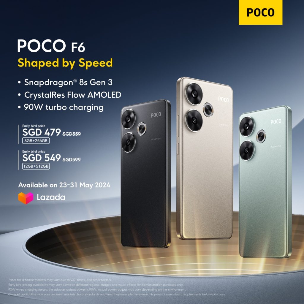 POCO Launches New Flagship F-Series: HyperPower Evolved with POCO F6 Pro and POCO F6 - Alvinology