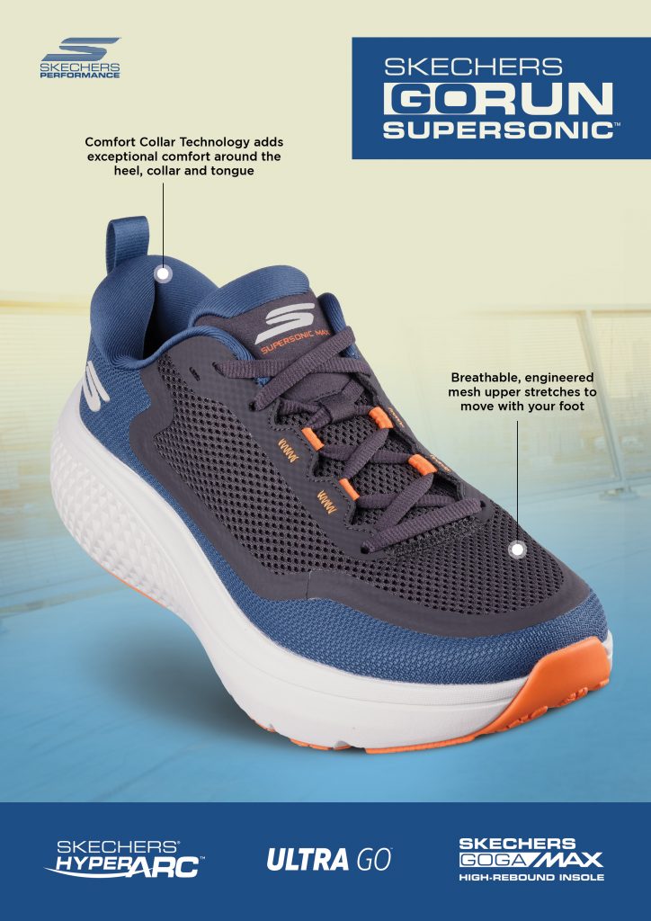 Step Into Comfort and Performance with Skechers’ Latest GOrun Supersonic Max and Max Cushioning Series - Alvinology