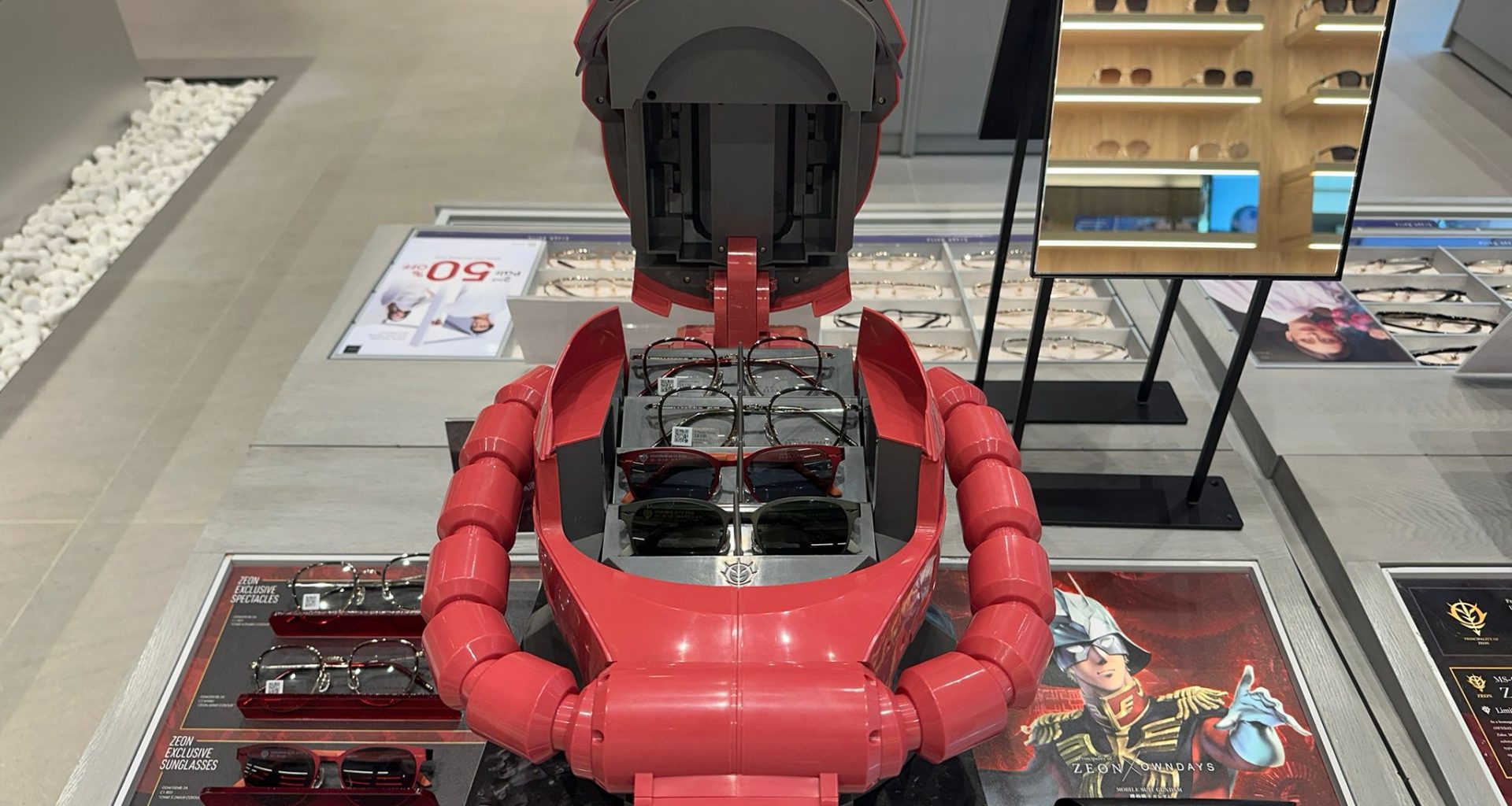 OWNDAYS Unveils Limited-Edition Principality of Zeon Eyewear Collection - Alvinology