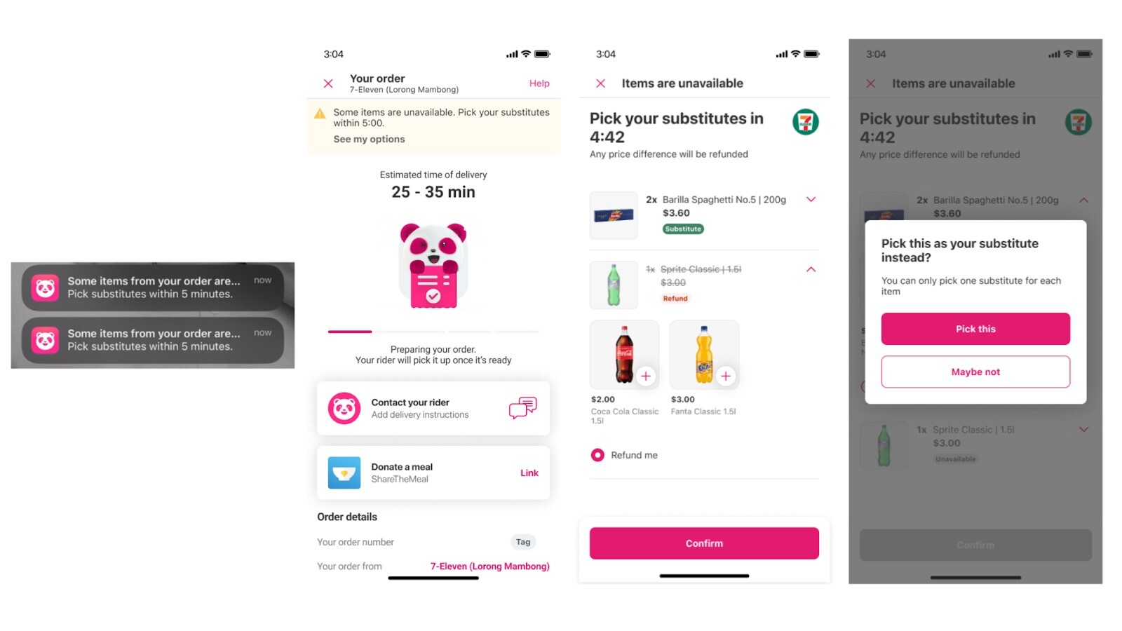 foodpanda Redefines Convenient Shopping with New Item Replacement Feature - Alvinology