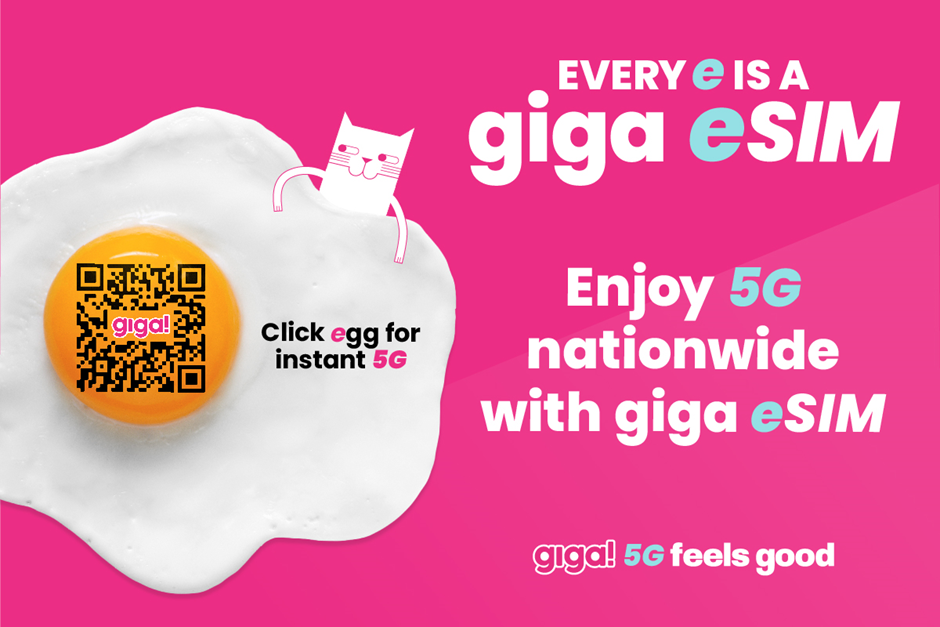 giga! Unveils New 5G eSIM Plans with Free Monthly Data Roaming - Alvinology