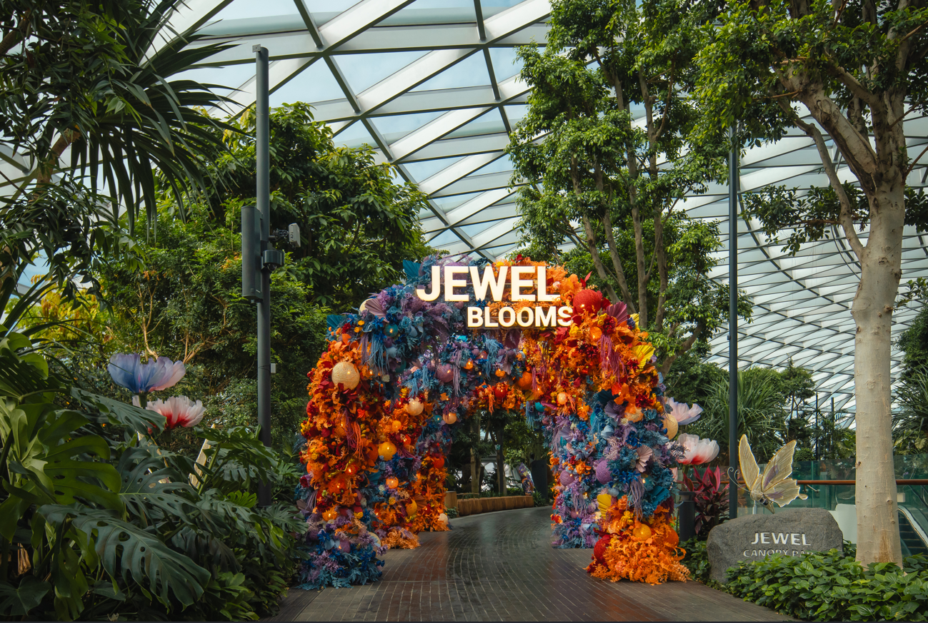 Jewel Blooms 2024: A Whimsical 4D Floral Extravaganza at Jewel Changi Airport - Alvinology