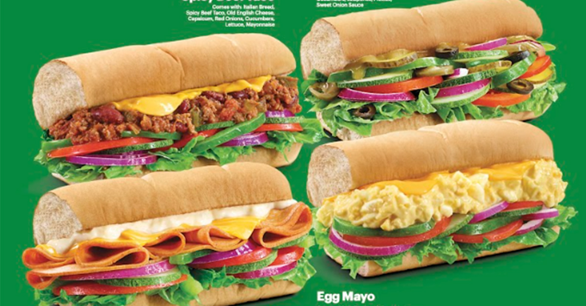 Subway Singapore Introduces Exciting New Flavours in Everyday Value Meals - Alvinology