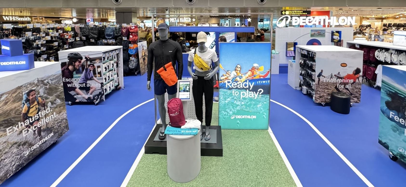 Decathlon Opens Global-First Pop-Up at Singapore Changi Airport - Alvinology