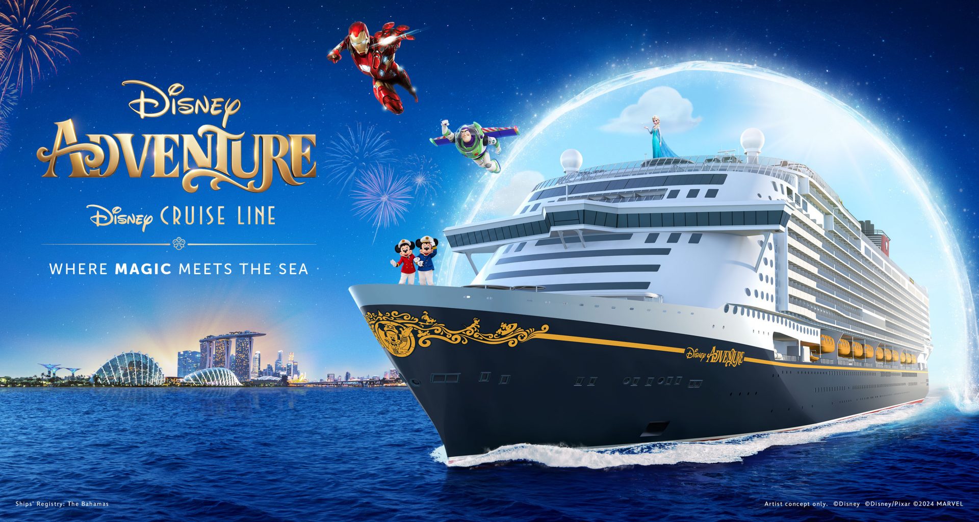 Disney Cruise Line Unveils the Ultimate Holiday Destination Onboard the Disney Adventure, Setting Sail from Singapore in 2025 - Alvinology