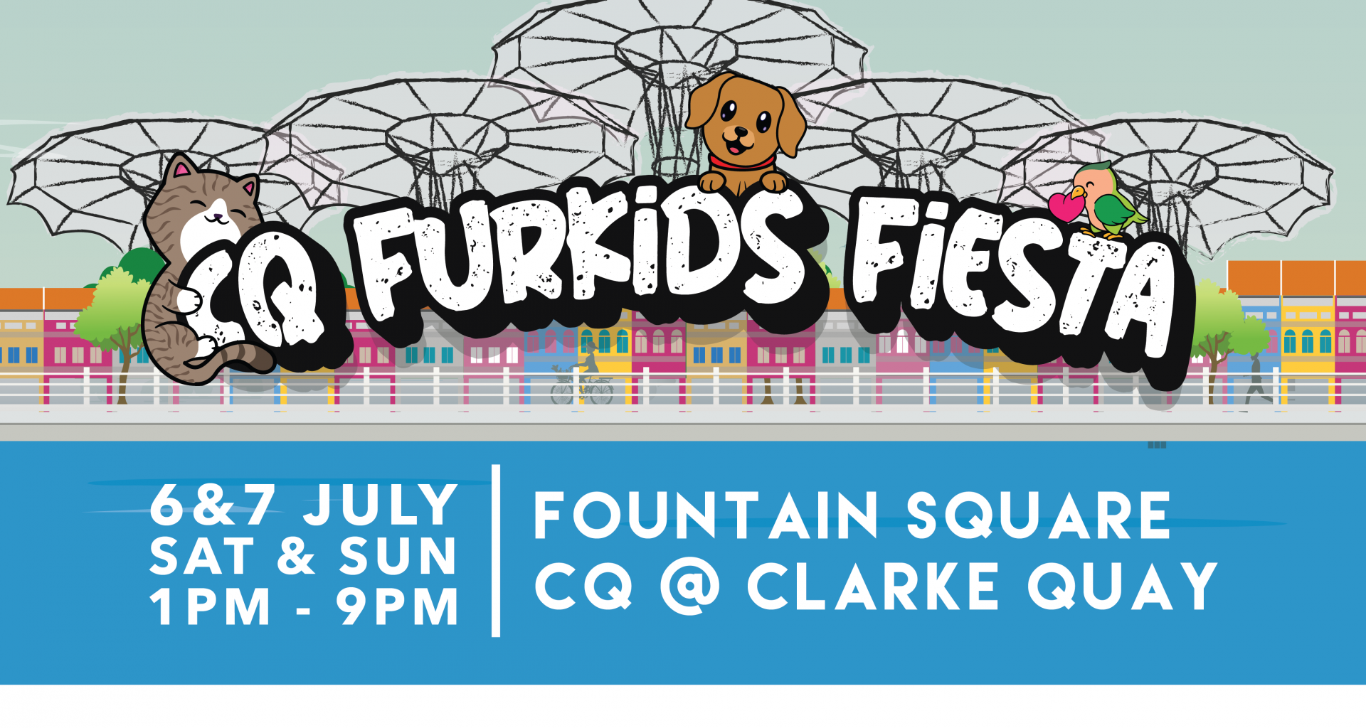 CQ @ Clarke Quay’s Furkids Fiesta Returns This July with Dog Runway Shows, Contests, and Exclusive Deals - Alvinology