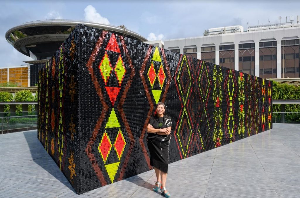 GLISTEN by Lisa Reihana Dazzles at National Gallery Singapore’s Ng Teng Fong Roof Garden - Alvinology