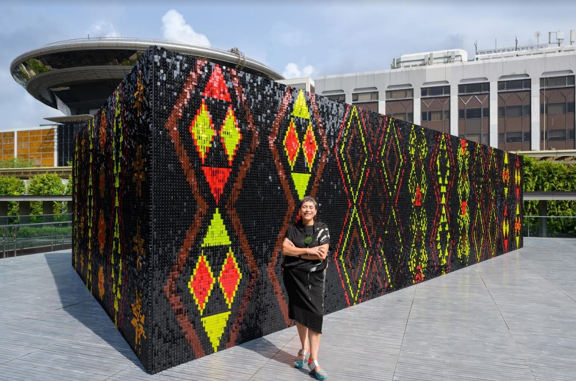 GLISTEN by Lisa Reihana Dazzles at National Gallery Singapore’s Ng Teng Fong Roof Garden - Alvinology