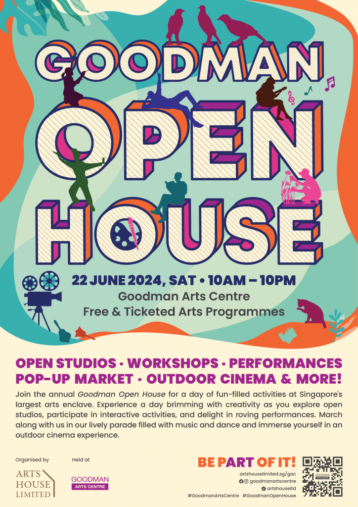 Goodman Open House @ Goodman Arts Centre Returns with Exciting New Line-Up - Alvinology