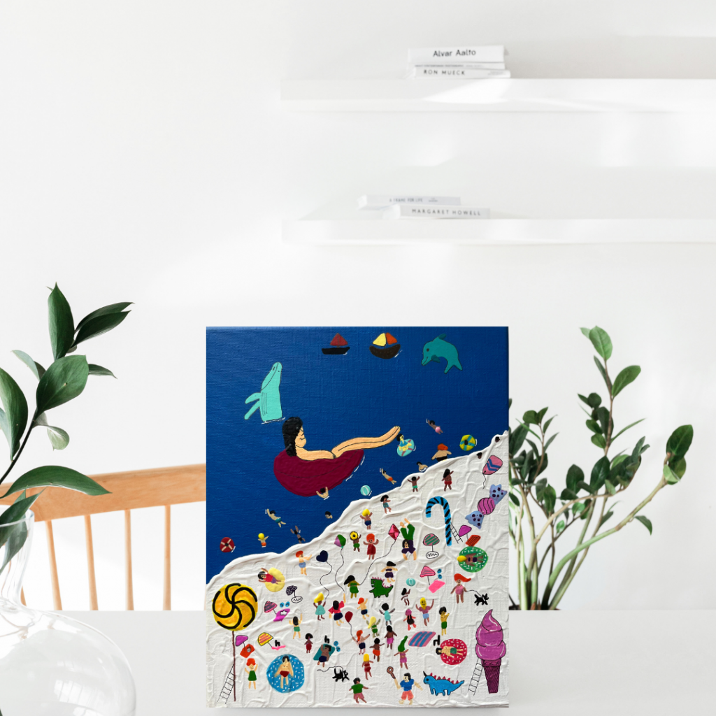 Autistic Artist Alex Lim Celebrates 500th Painting with "Scenes" Series - Alvinology