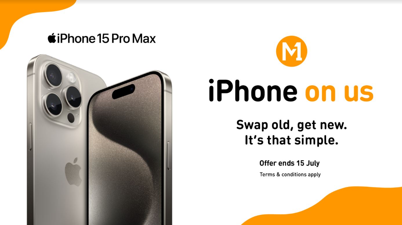 Swap Your Old iPhone for an iPhone 15 Pro Max at M1 Shop Today - Alvinology