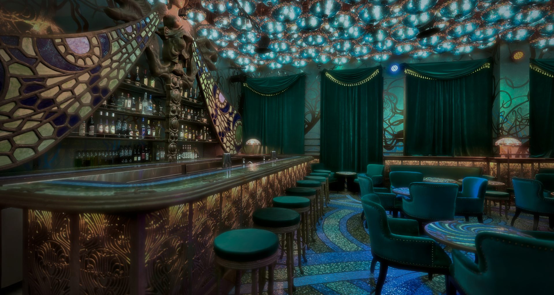 Dragonfly Takes Flight on Orchard Road: Art Nouveau Design Meets Innovative Cocktails - Alvinology