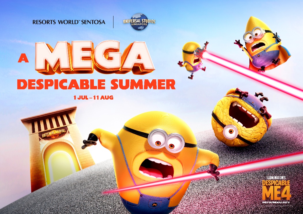 Universal Studios Singapore Launches Mega Despicable Summer Event to Celebrate Despicable Me 4 Release - Alvinology