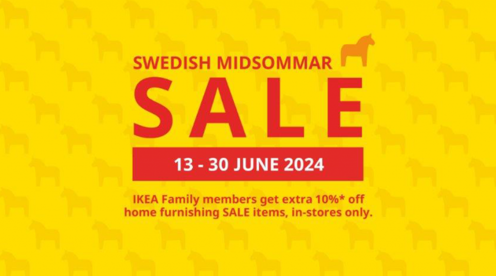 Grab an IKEA Voucher Worth $50 and Celebrate Midsommar at IKEA Singapore this June - Alvinology