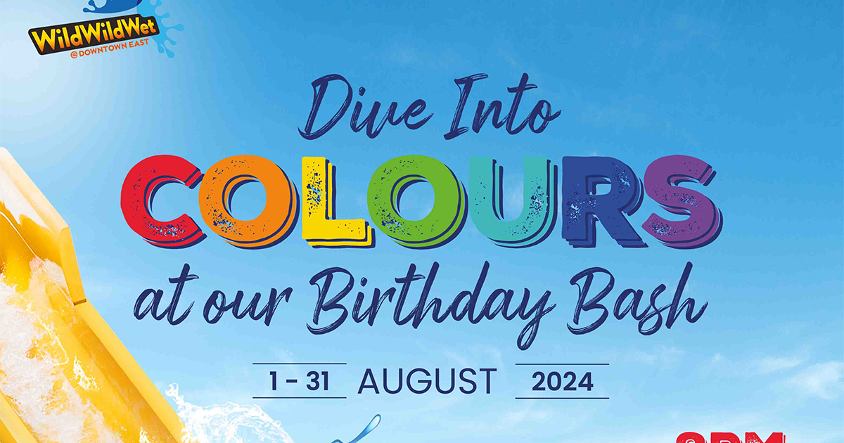 Dive into Colors at Wild Wild Wet's Birthday Bash this August - Alvinology