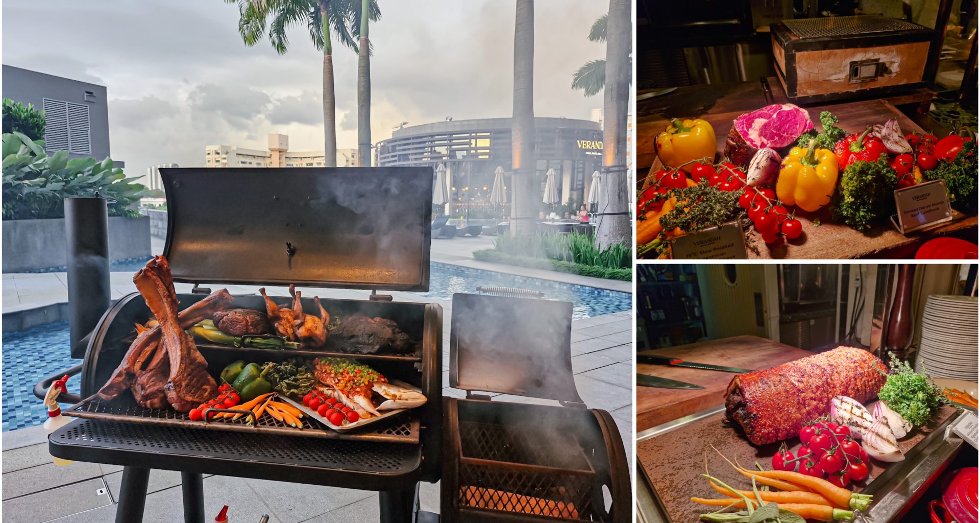 Barbecue buffet extravaganza at Verandah Rooftop Rotisserie from just $28+/pax - Alvinology