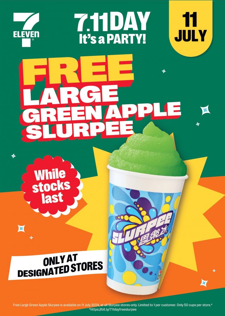 Celebrate 7.11 Day with Free Slurpees at 7-Eleven Celebrate 7.11 Day with Free Slurpees at 7-Eleven - Alvinology