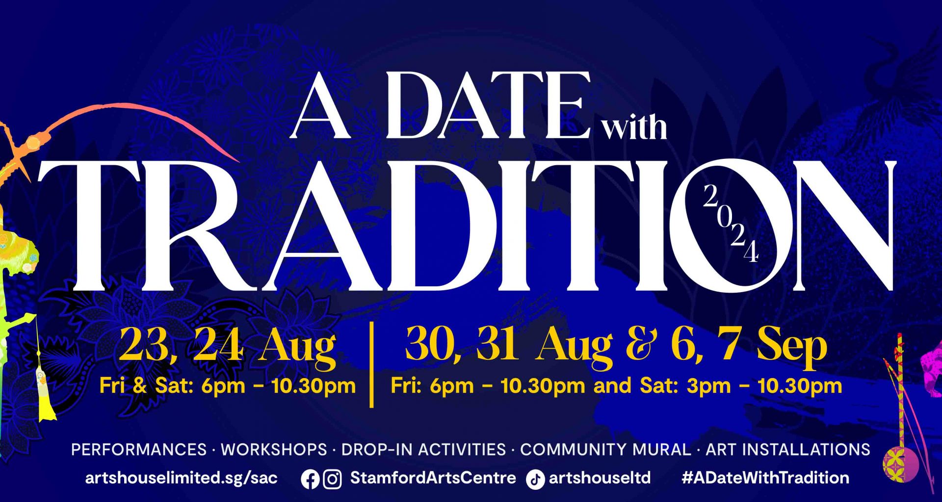 Stamford Arts Centre Expands Multicultural Arts Celebration with "A Date with Tradition" Event - Alvinology