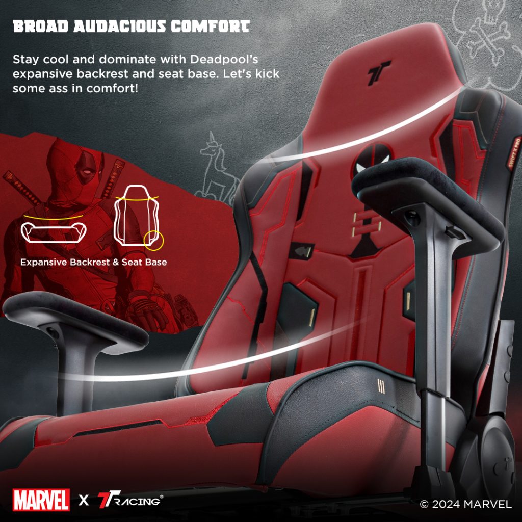 TTRacing Teams Up with Marvel for Deadpool & Wolverine-Themed Gaming Chairs TTRacing Teams Up with Marvel for Deadpool & Wolverine-Themed Gaming Chairs - Alvinology