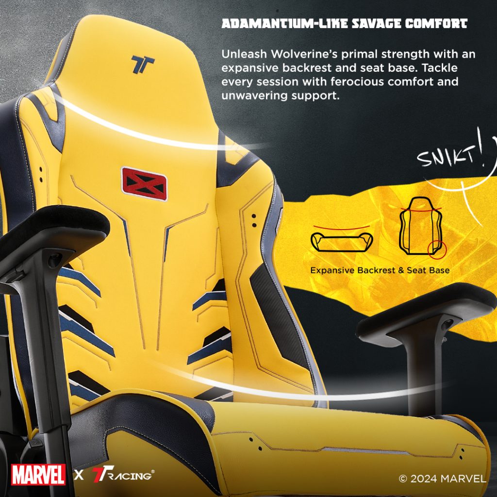 TTRacing Teams Up with Marvel for Deadpool & Wolverine-Themed Gaming Chairs TTRacing Teams Up with Marvel for Deadpool & Wolverine-Themed Gaming Chairs - Alvinology