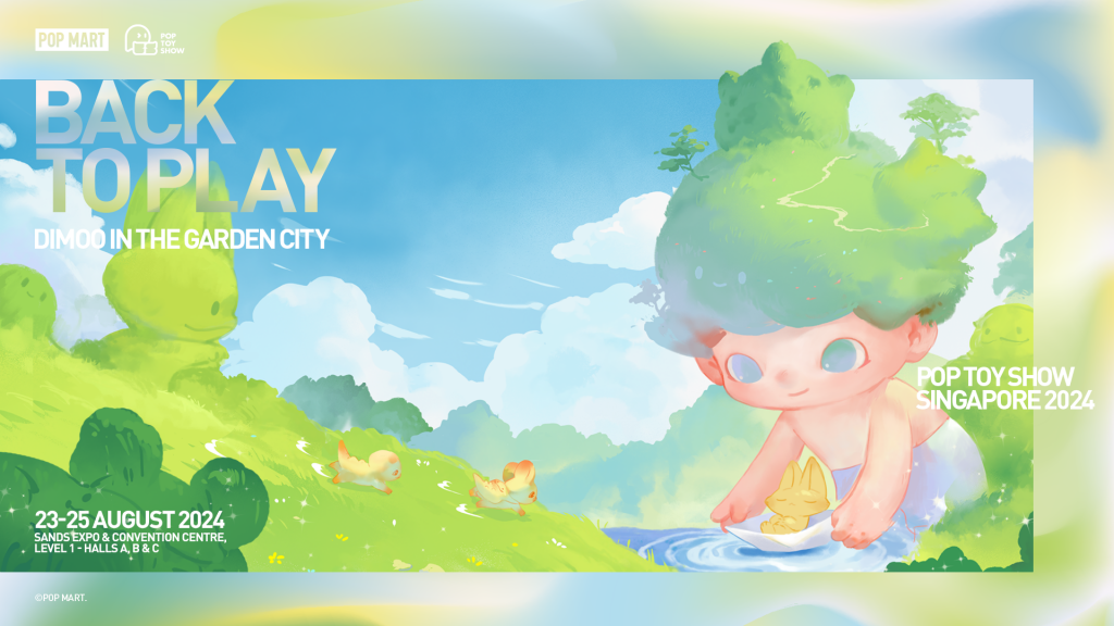 POP Toy Show Returns to Singapore with "Dimoo in the Garden City" - Alvinology