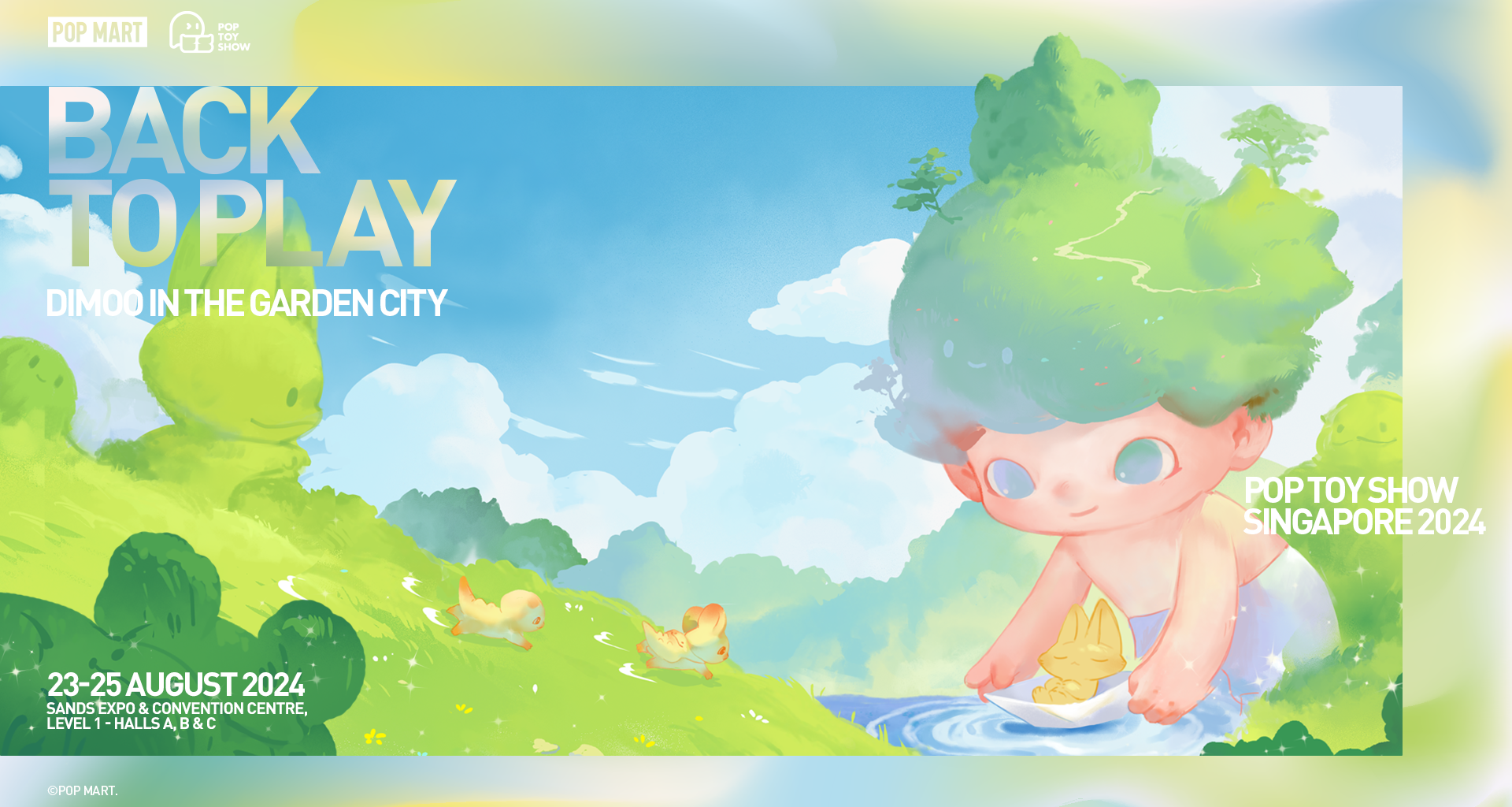 POP Toy Show Returns to Singapore with "Dimoo in the Garden City" - Alvinology