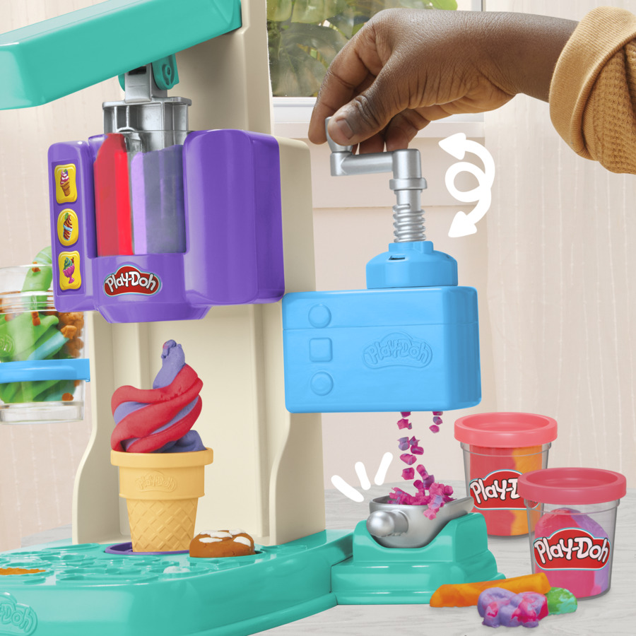 Dive into Imaginative Fun with the New Play-Doh Rainbow Swirl Ice Cream Playset - Alvinology