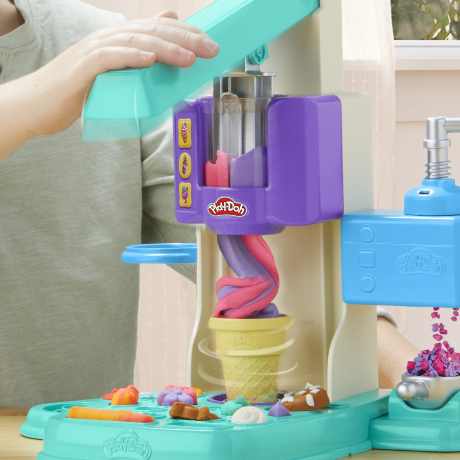 Dive into Imaginative Fun with the New Play-Doh Rainbow Swirl Ice Cream Playset - Alvinology