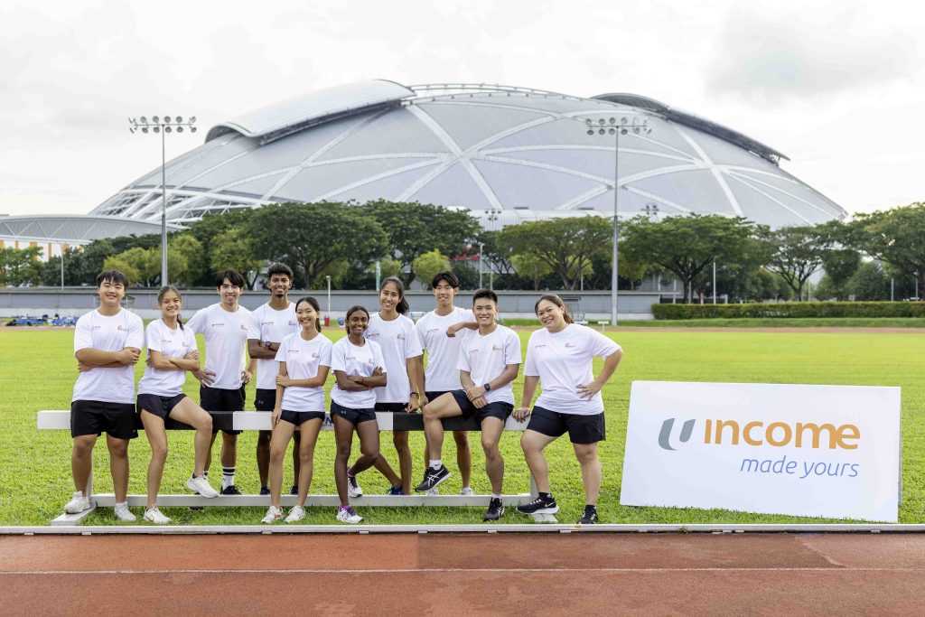 Income Insurance Launches New Athletes’ Development Fund with Singapore Athletic Association - Alvinology