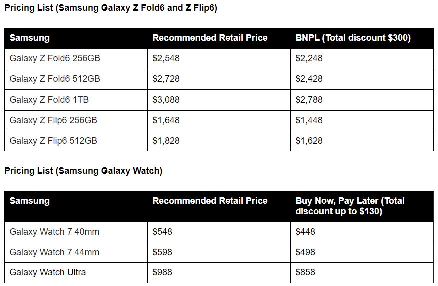 Be the First to Experience the Samsung Galaxy Z Fold6, Z Flip6, Watch Ultra, and Watch 7 – Pre-order Now with StarHub Be the First to Experience the Samsung Galaxy Z Fold6, Z Flip6, Watch Ultra, and Watch 7 – Pre-order Now with StarHub - Alvinology