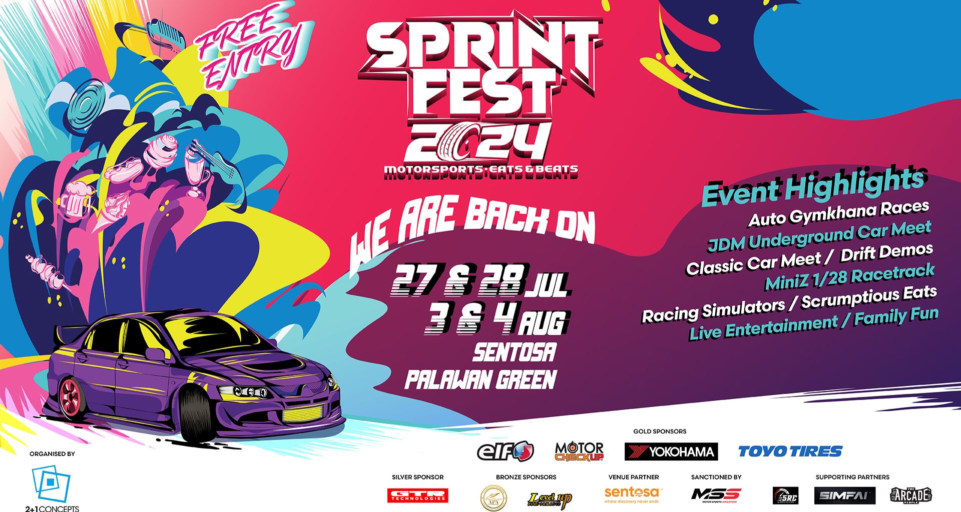 Double the Fun: Sprint Fest 2024 Returns for Two Electrifying Weekends - Alvinology
